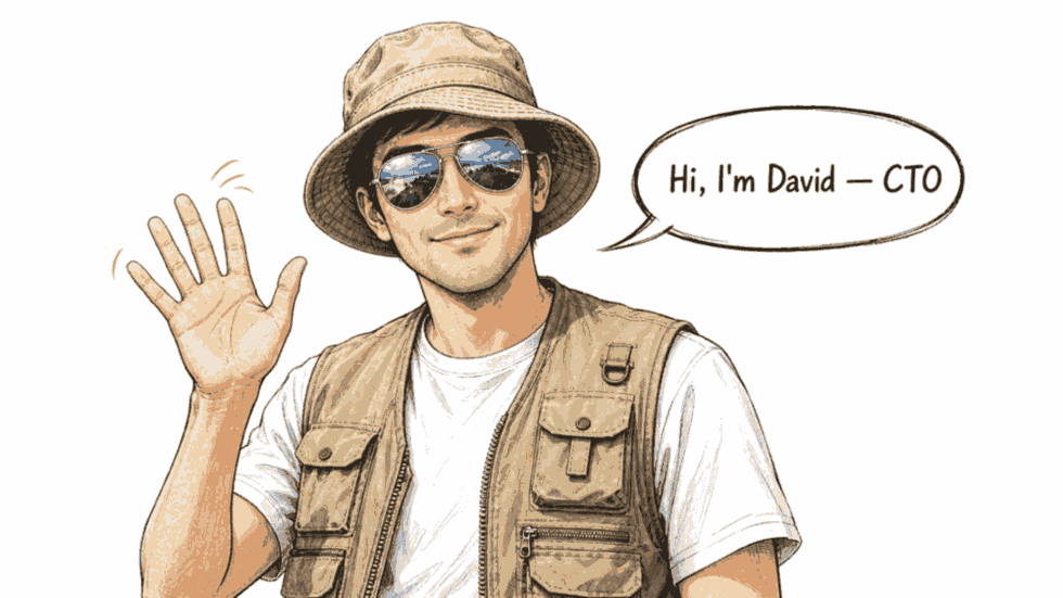 Hi, I'm David — your CTO guide