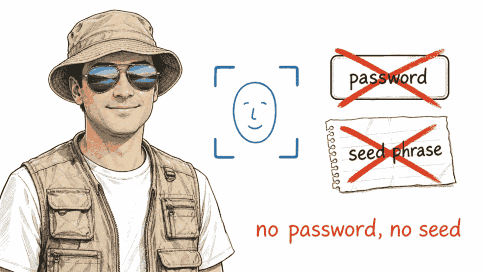 Passwordless & seedless