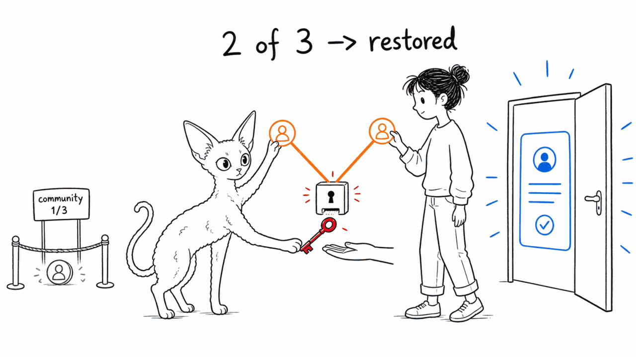 2-of-3 reached, account restored